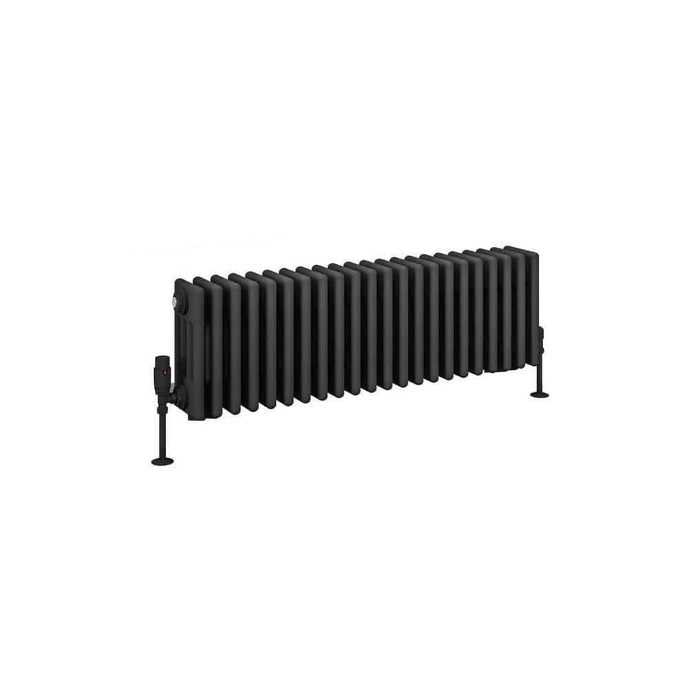 Eastbrook Rivassa Traditional 4 Column Radiator in Matt Anthracite