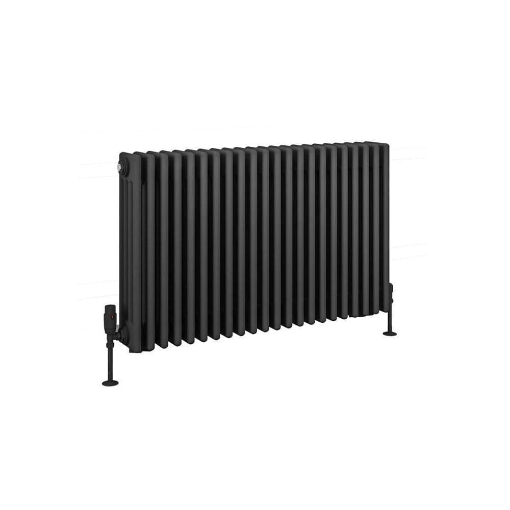 Eastbrook Rivassa Traditional 4 Column Radiator in Matt Anthracite