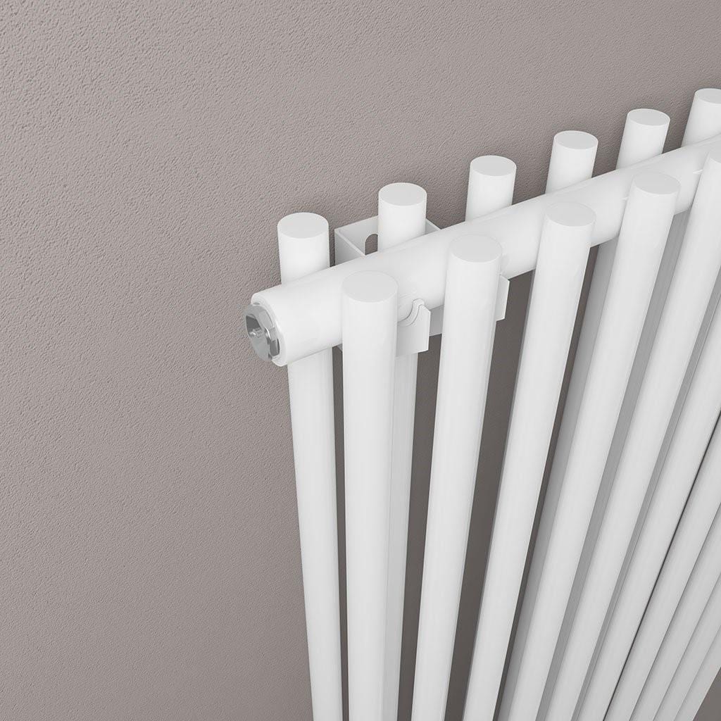 Eastbrook Designer Towel Radiator Eastbrook Murano Horizontal Designer Radiator in Gloss White