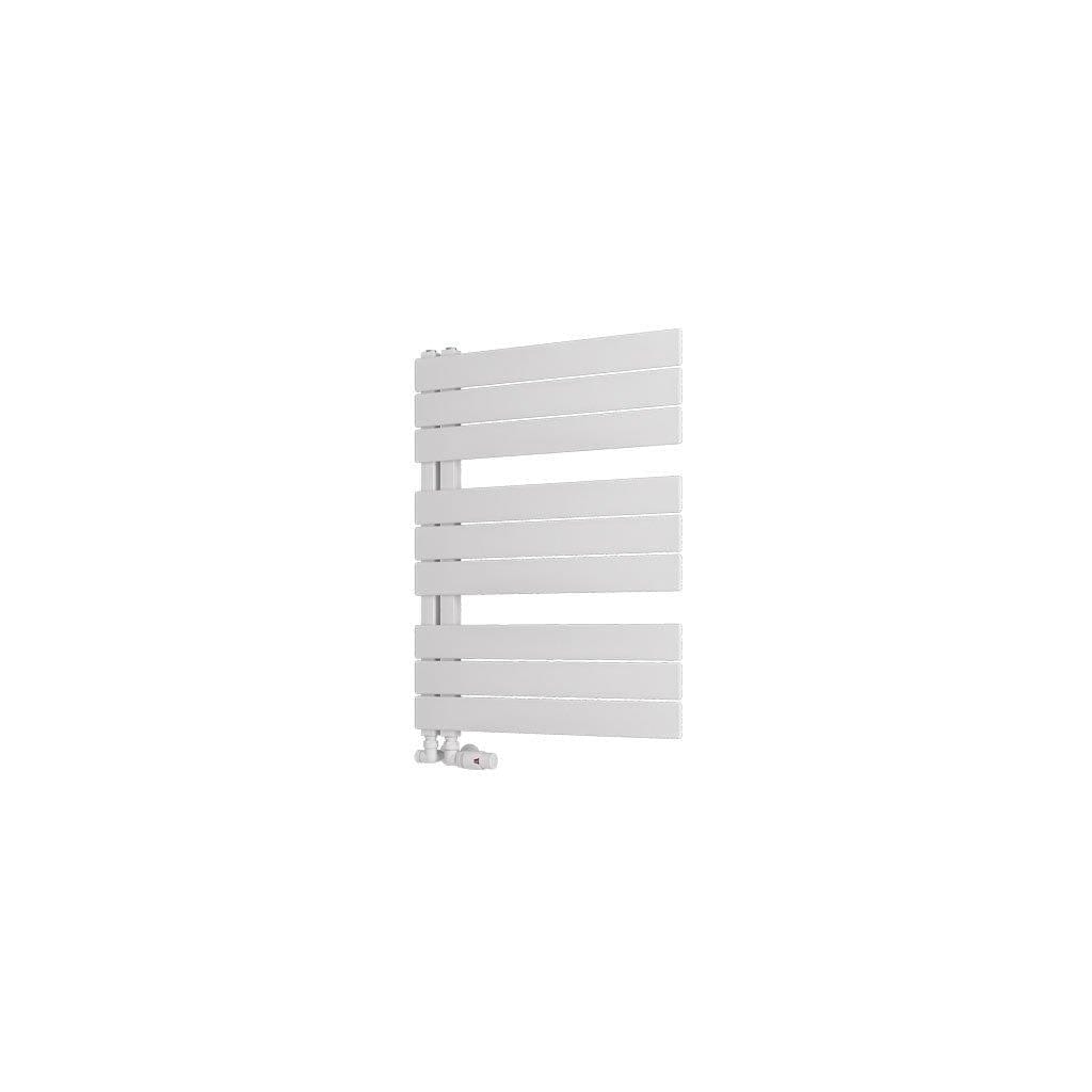 Eastbrook Designer Towel Radiators Eastbrook Helmsley Straight Vertical Designer Towel Rail in Matt White 800 x 600 / Central Heating