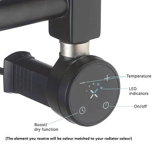 Crosswater MPRO All Electric Towel Warmer in Brushed Brass