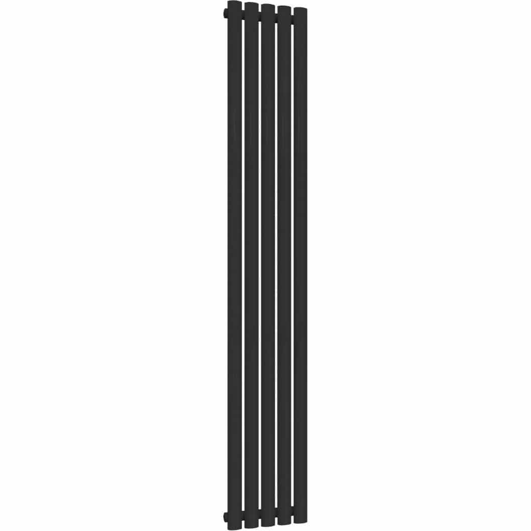 Aquarius Bathrooms Column Radiator Aquarius Athens Single Vertical Column Radiator in Anthracite