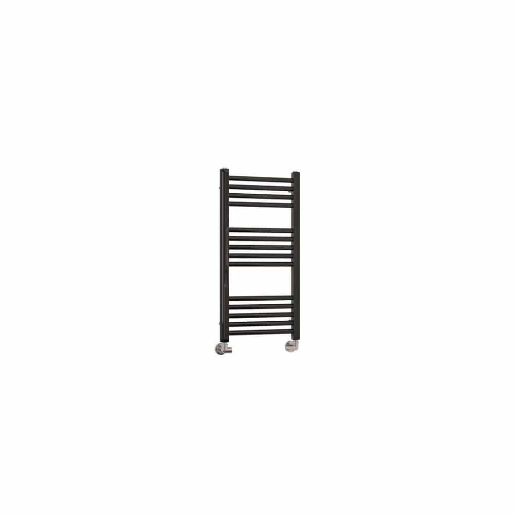 Eastbrook Ladder Rail Eastbrook Wendover Straight Heated Towel Rail in Black Gold