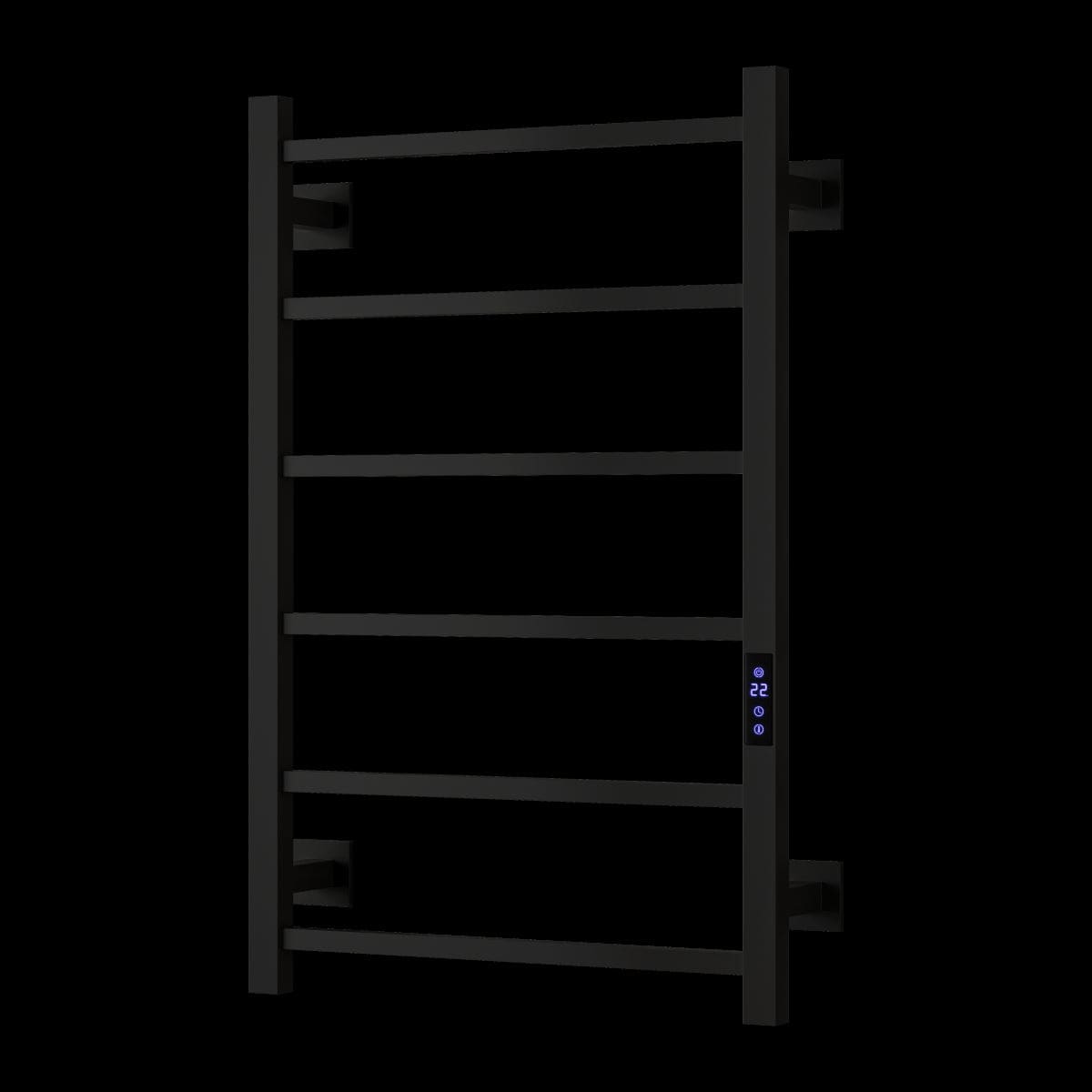 Aquarius Aquarius DigiTherm Velino Dry Electric Radiator with LCD Display 800 x 500mm / Matt Black