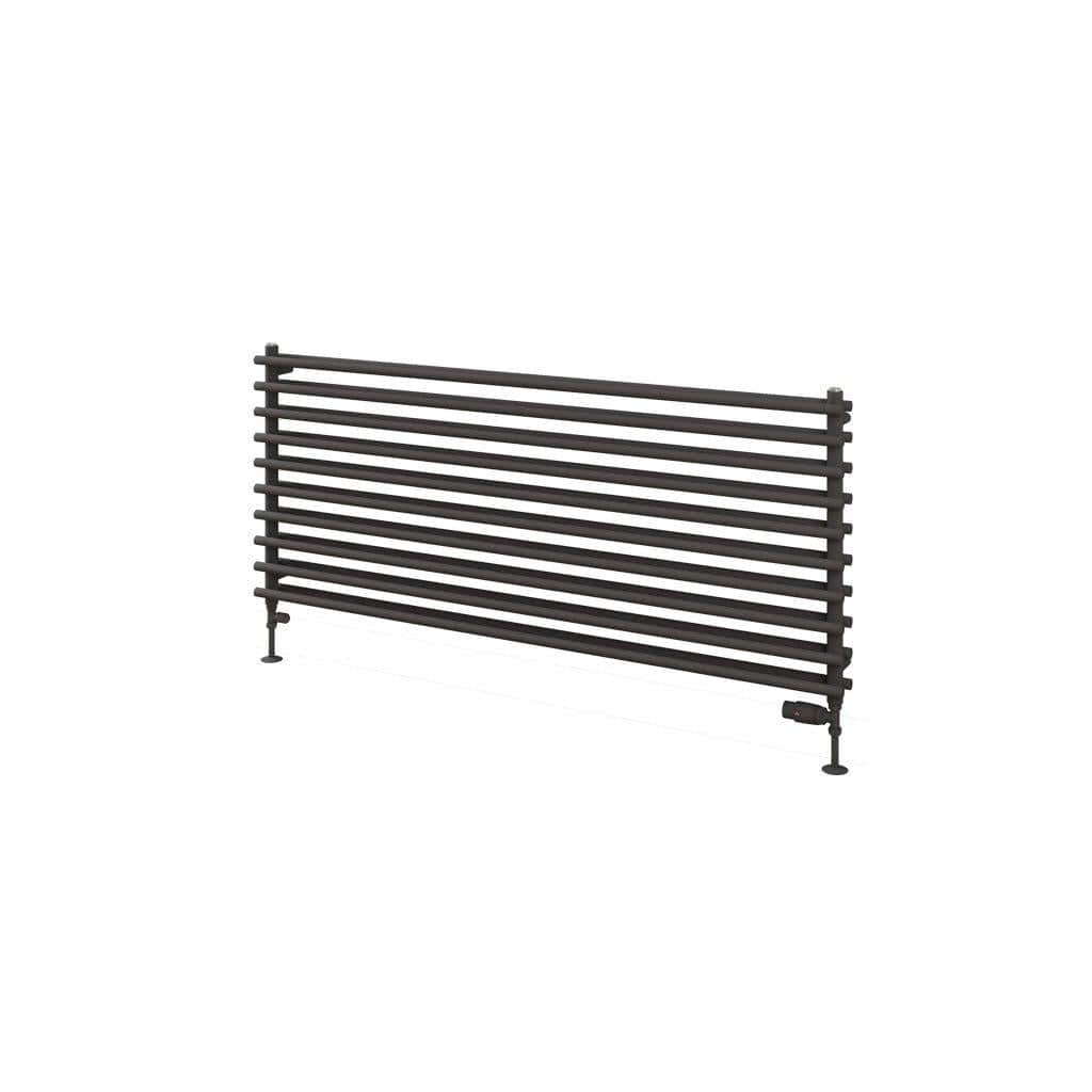 Eastbrook Designer Towel Radiator Eastbrook Murano Horizontal Designer Radiator in Matt Anthracite
