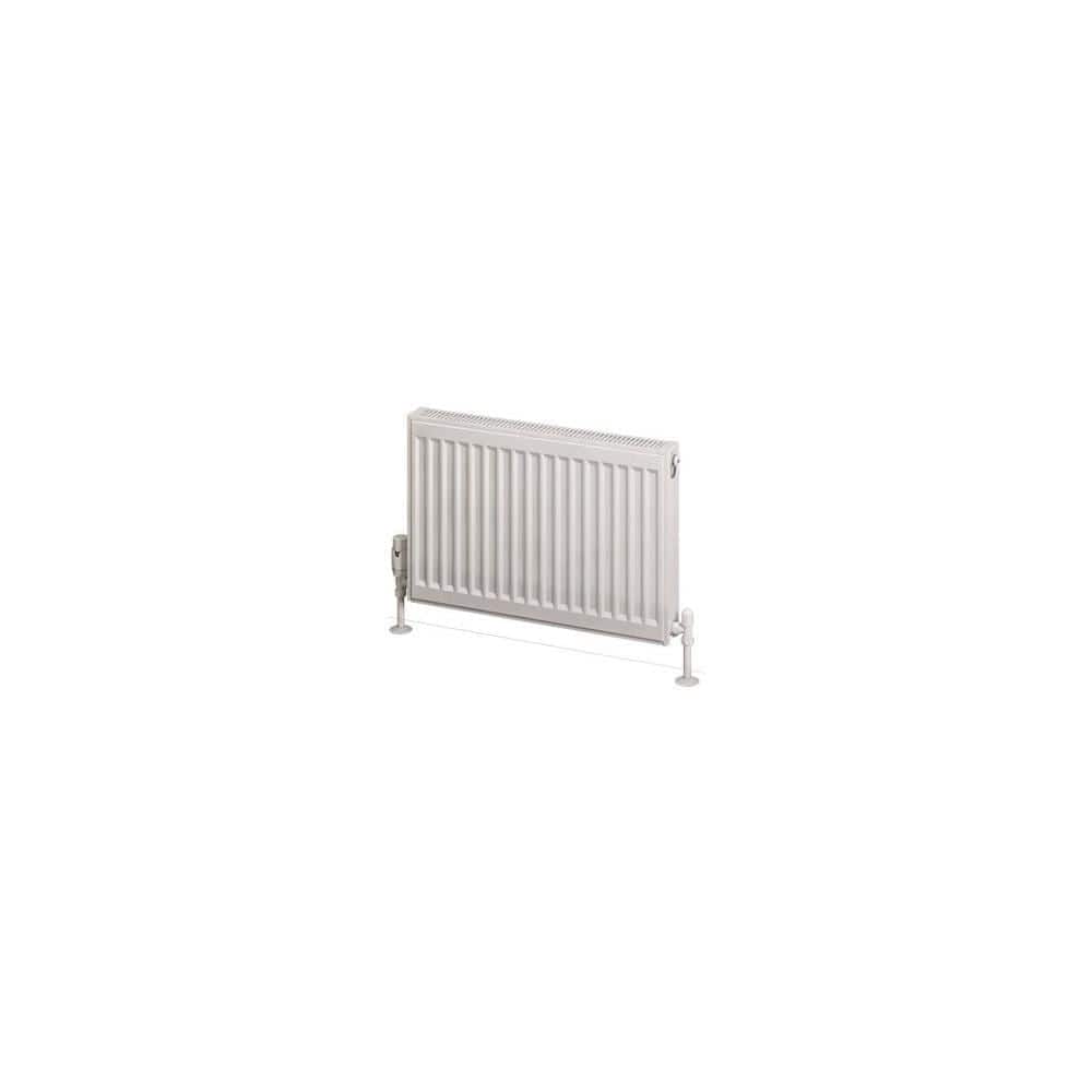 Aquarius Bathrooms Type 21 Aquarius Type 21 Compact Panel Radiator In Gloss White