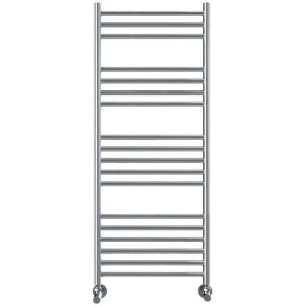 Vogue Ladder Rail Vogue Chube Straight Ladder Rail in Polished Stainless Steel 1200 x 500 / Central Heating