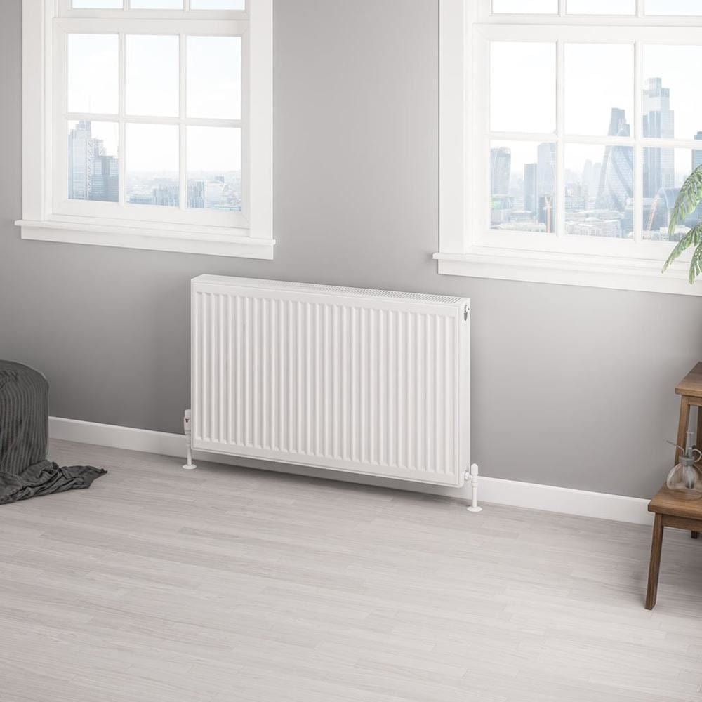 Aquarius Type 22 Compact Panel Radiator in Gloss White