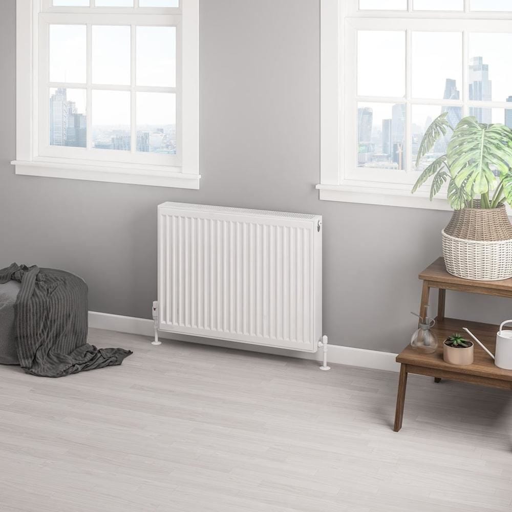 Aquarius Type 22 Compact Panel Radiator in Gloss White