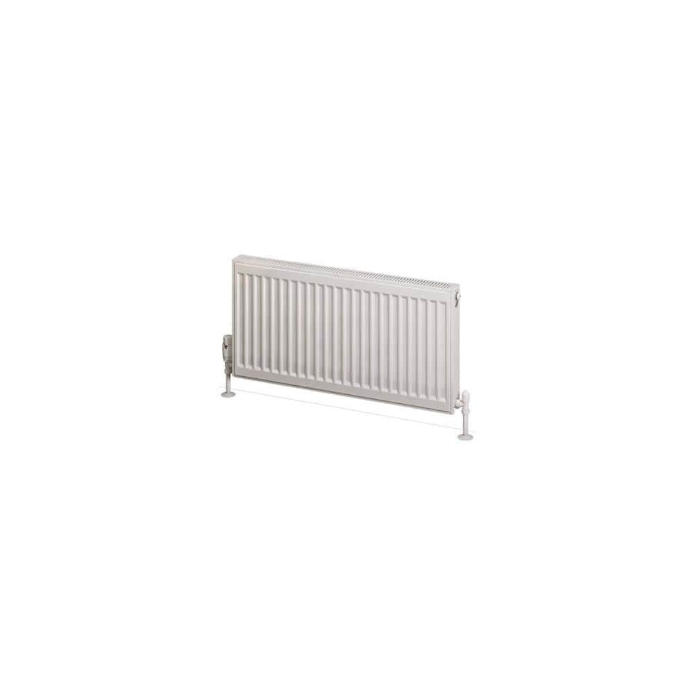Aquarius Bathrooms Type 21 Aquarius Type 21 Compact Panel Radiator In Gloss White