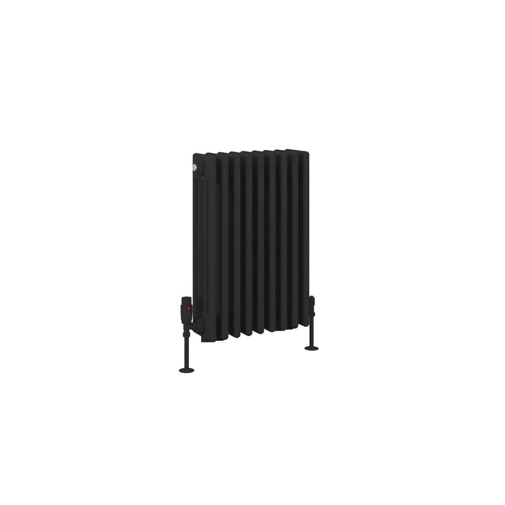 Eastbrook Rivassa Traditional 4 Column Radiator in Matt Black