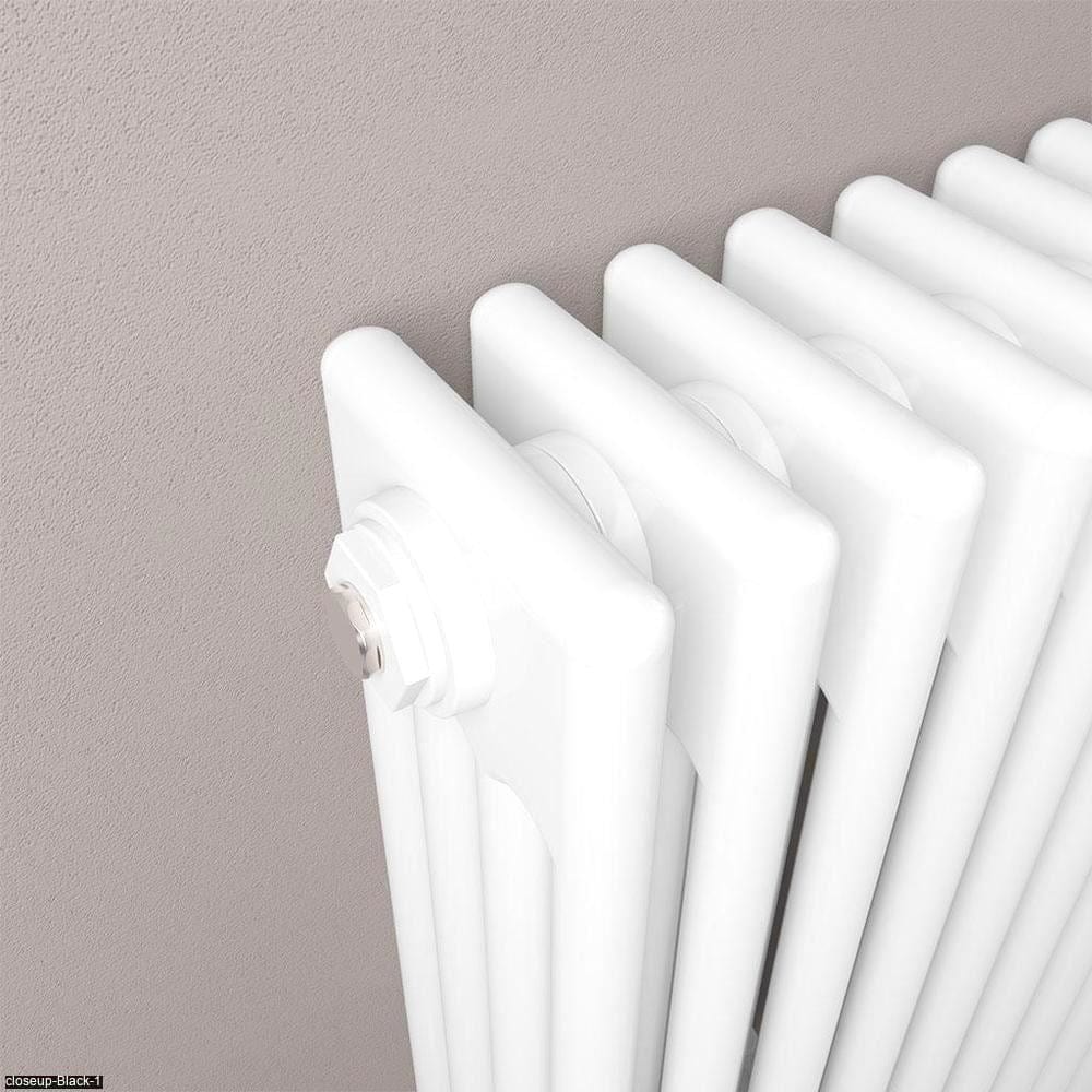 Eastbrook Rivassa Traditional 4 Column Radiator in Gloss White