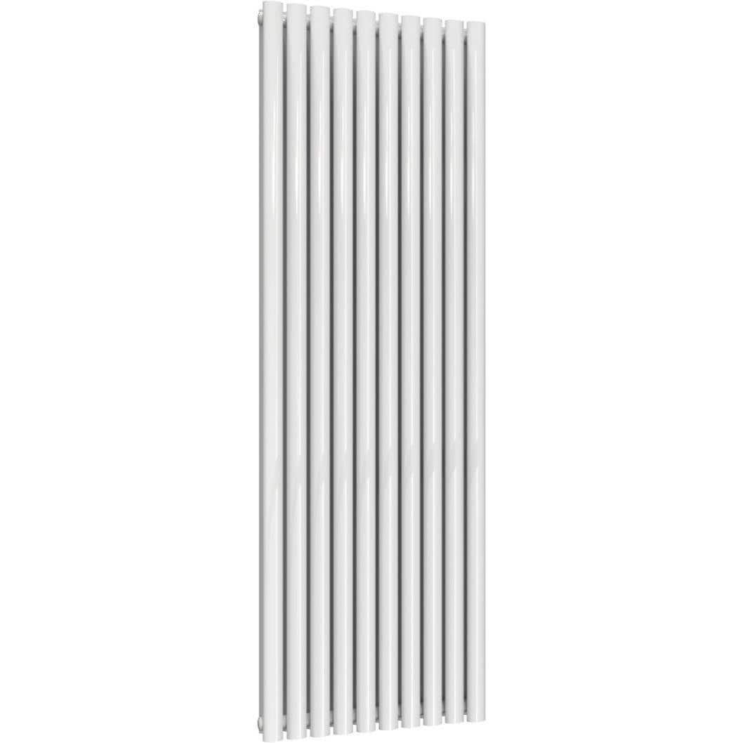 Aquarius Bathrooms Column Radiator Aquarius Athens Double Vertical Column Radiator 1800 x600mm / White