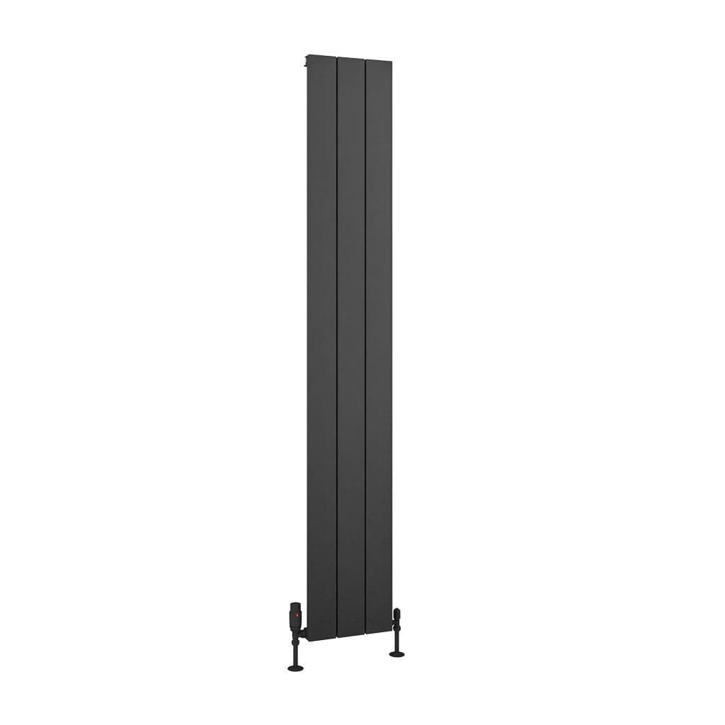 Eastbrook Eastbrook Charlton Vertical Designer Radiator in Matt Anthracite
