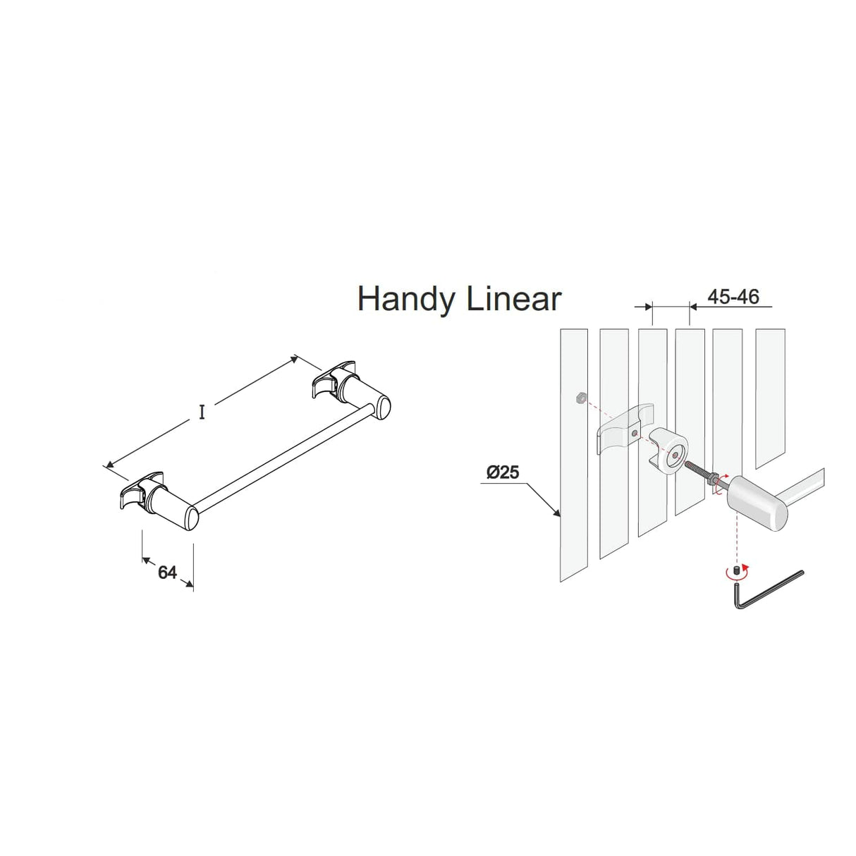 Eastbrook Radiator Towel Hangers Eastbrook Rivassa Towel Hanger