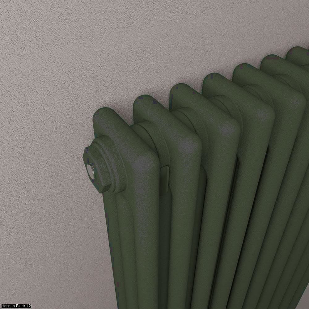 Eastbrook Rivassa Traditional 3 Column Radiator in Matt Anthracite