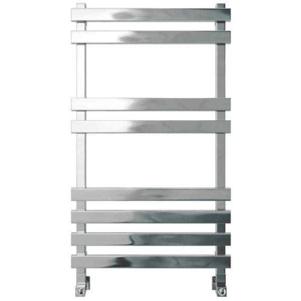 Vogue Designer Towel Radiators Vogue Gallant Straight Designer Towel Radiator in Polished Stainless Steel 900 x 500 / Central Heating