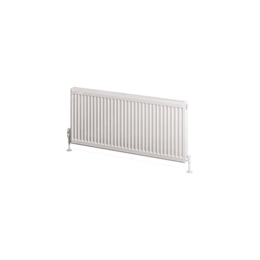 Aquarius Bathrooms Type 11 Aquarius Type 11 Compact Panel Radiator In Gloss White