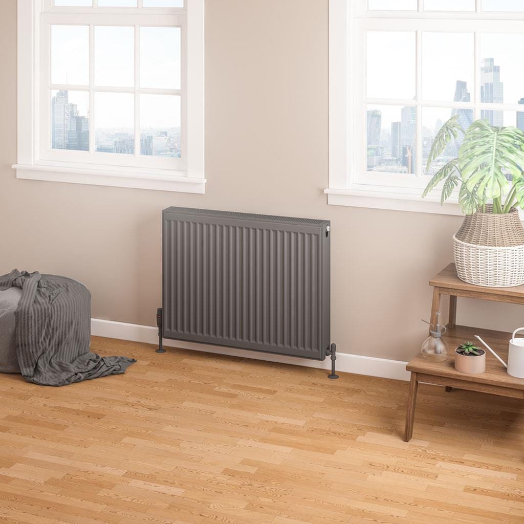 Aquarius Type 22 Aquarius Type 22 Compact Panel Radiator in Matt Anthracite 600 x 800