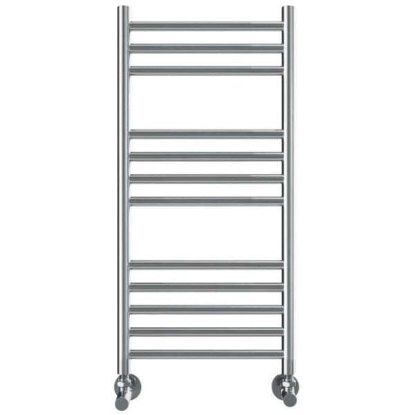 Vogue Ladder Rail Vogue Chube Straight Ladder Rail in Polished Stainless Steel 800 x 400 / Dual Fuel