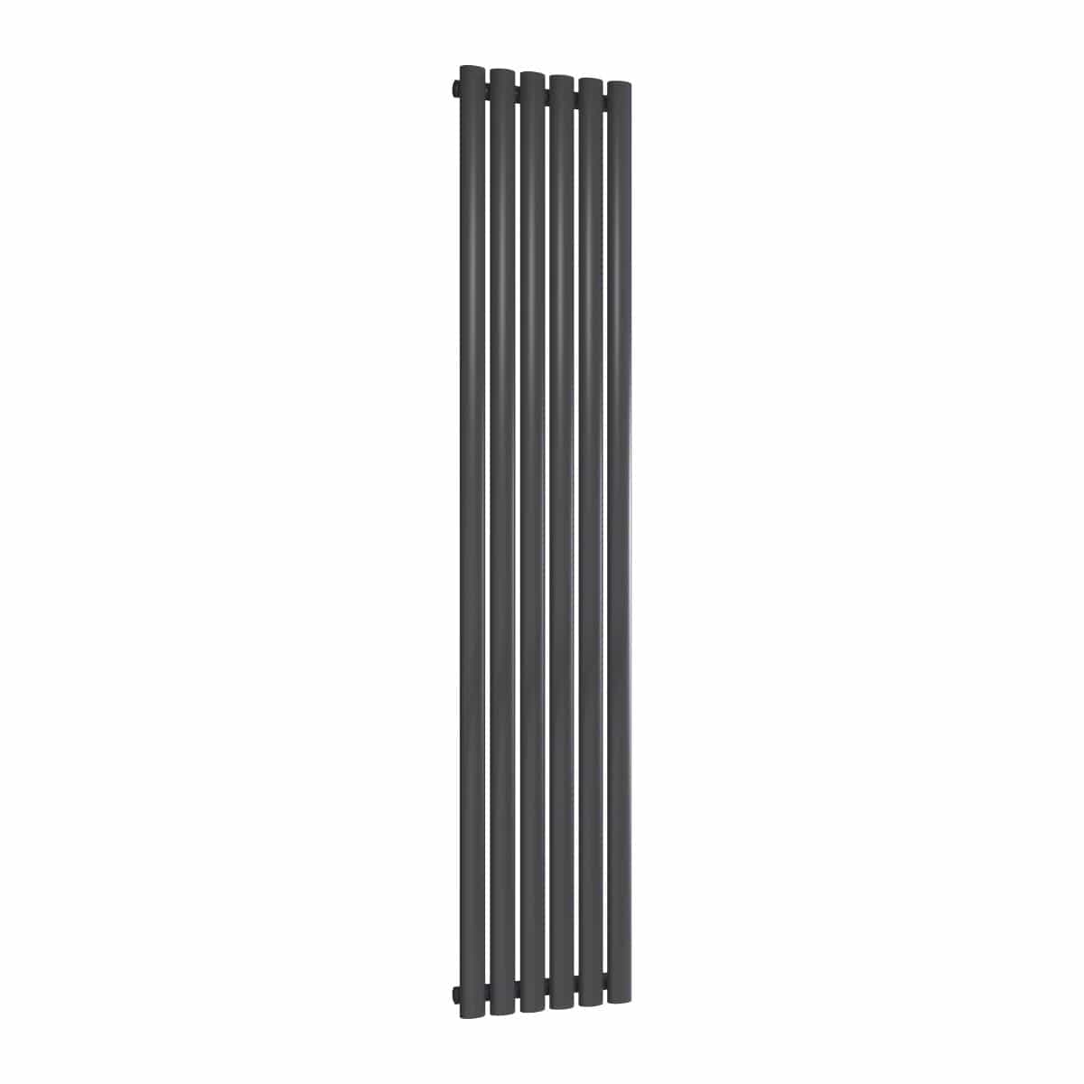 Reina Panel Radiator Reina Neva Vertical Single Panel Central Heating Radiator 1800 x 354mm / Anthracite