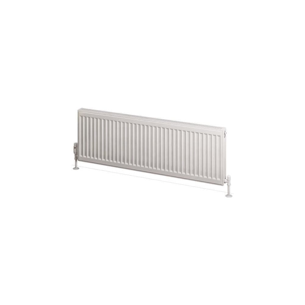 Aquarius Type 21 Compact Panel Radiator In Gloss White
