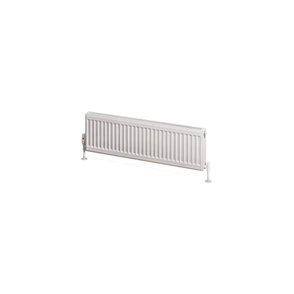 Aquarius Type 11 Compact Panel Radiator In Gloss White