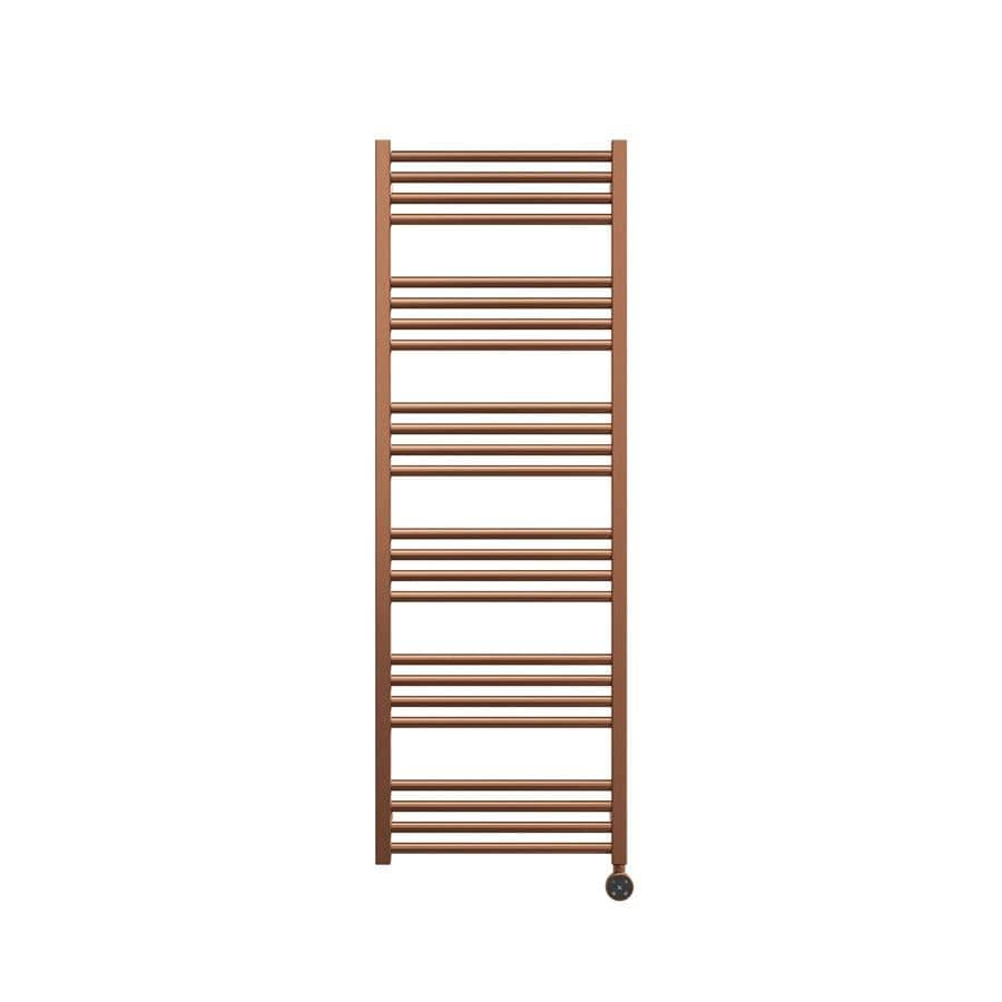Crosswater Ladder Rail Crosswater MPRO Designer Vertical Towel Radiator in Brushed Bronze 1380 x 480mm / Electric Only