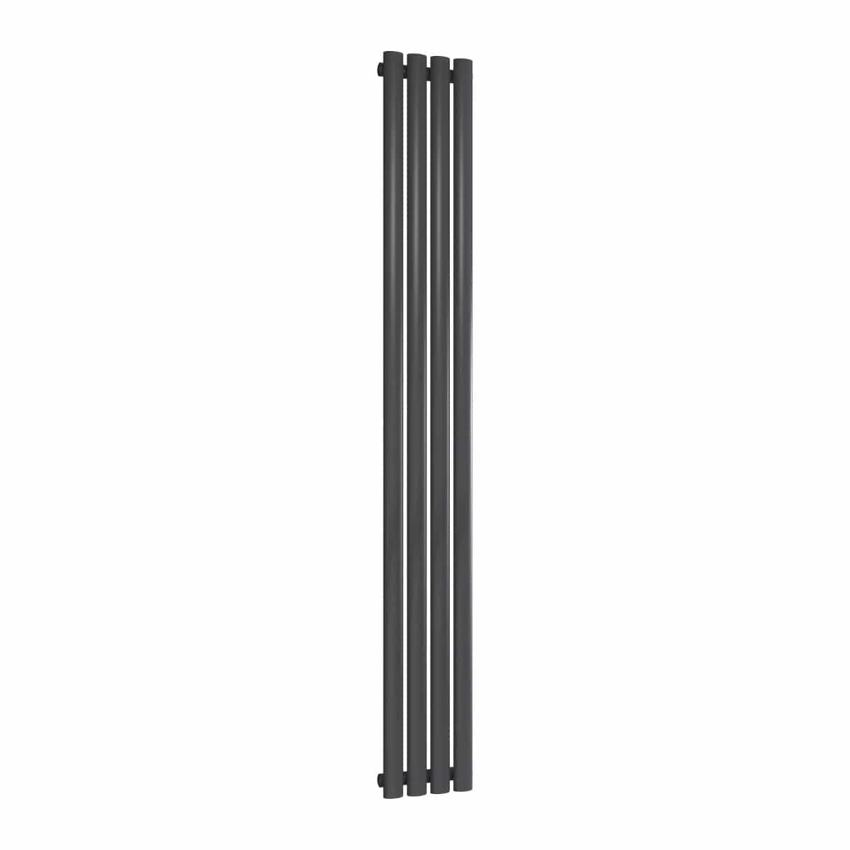 Reina Panel Radiator Reina Neva Vertical Single Panel Central Heating Radiator 1800 x 236mm / Anthracite
