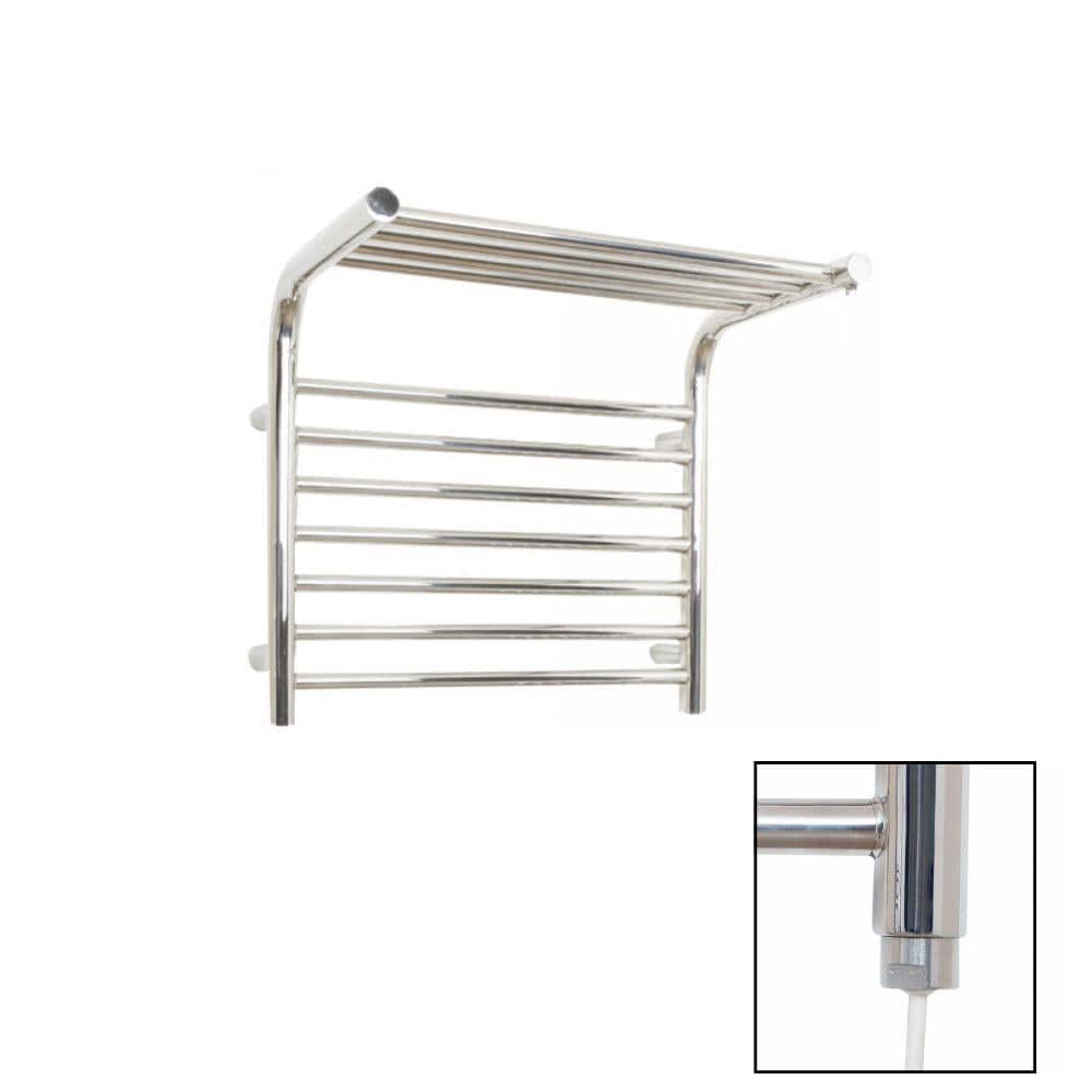 JIS Designer Towel Radiator JIS Sussex Newhaven Heated Shelf Towel Rail