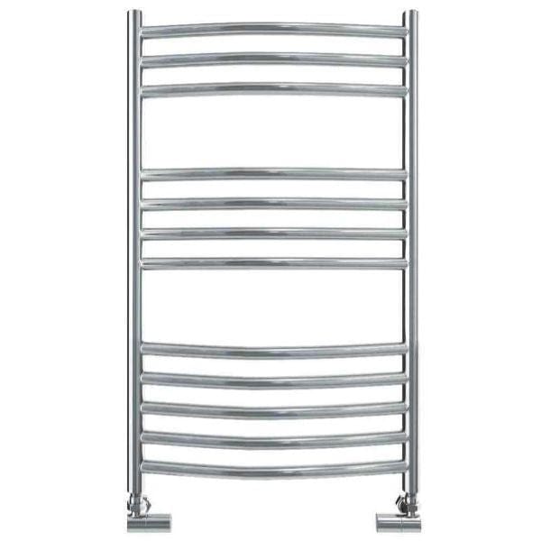 Vogue Ladder Rails Vogue Kerve Curved Ladder Rail in Polished Stainless Steel 800 x 500 / Central Heating