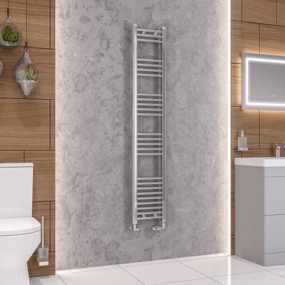 Eastbrook Wendover Straight Heated Towel Rail in Chrome