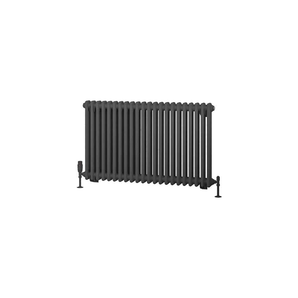 Eastbrook Rivassa Traditional 2 Column Radiator in Matt Anthracite