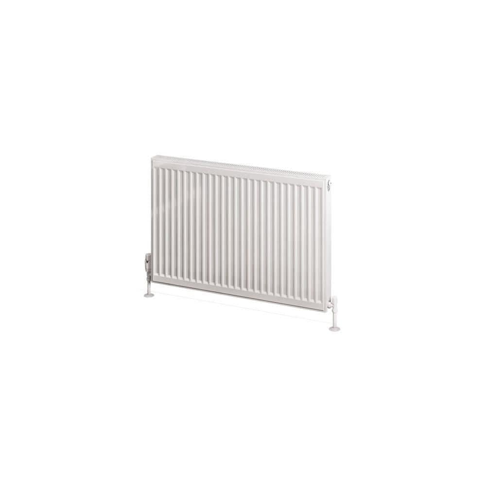 Aquarius Bathrooms Type 11 Aquarius Type 11 Compact Panel Radiator In Gloss White