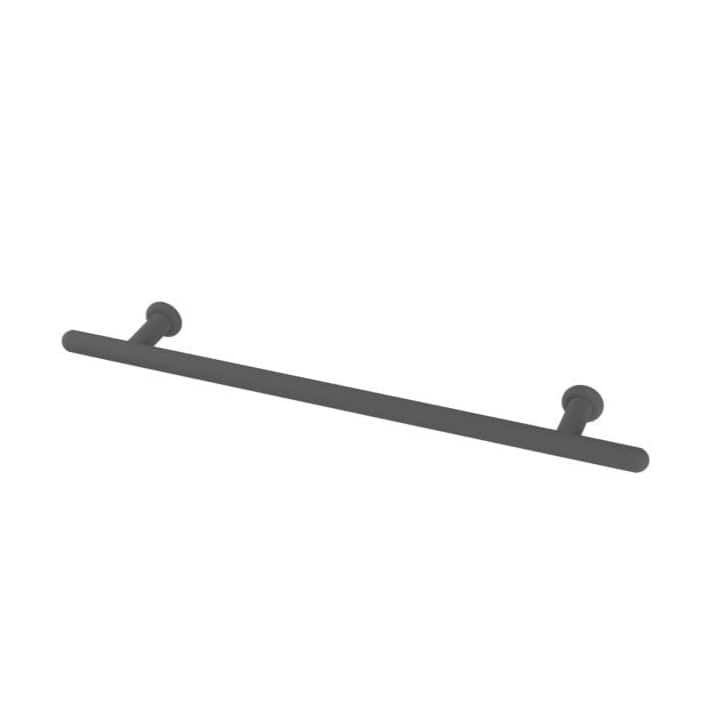 Eastbrook Radiator Towel Hangers Eastbrook MultiRail Straight Towel Hanger in Matt Anthracite 600mm