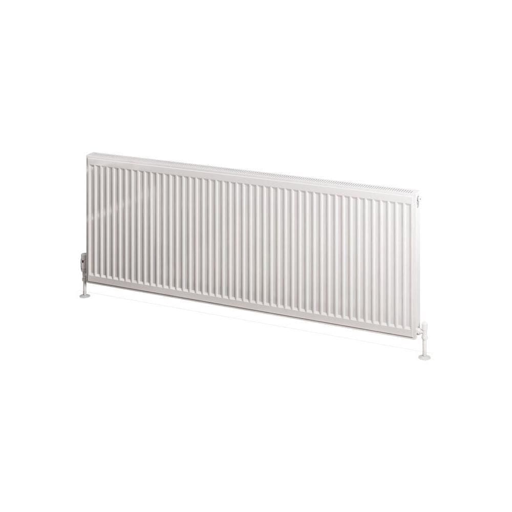 Aquarius Bathrooms Type 11 Aquarius Type 11 Compact Panel Radiator In Gloss White