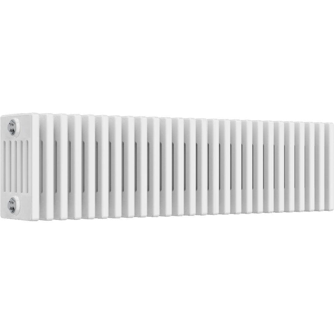 Aquarius Bathrooms Column Radiator Aquarius Foundry Horizontal 6 Column Radiator in White 300mm x 1190mm