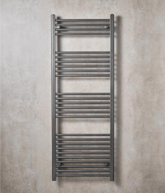 Redroom Ladder Rail Redroom Elite Straight Vertical Heated Towel Rail in Anthracite