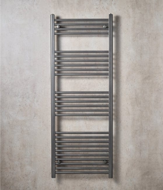 Redroom Ladder Rails Redroom Elite Straight Vertical Heated Towel Rail in Anthracite