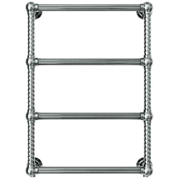 Vogue Traditional Towel Radiators Vogue Colonnade Straight Traditional Towel Radiator in Chrome 775 x 575 / Central Heating