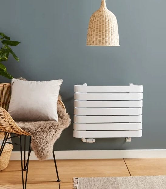 KRAD Panel Radiators K-RAD Denver Straight Horizontal Designer Radiator in Gloss White 500 x 600