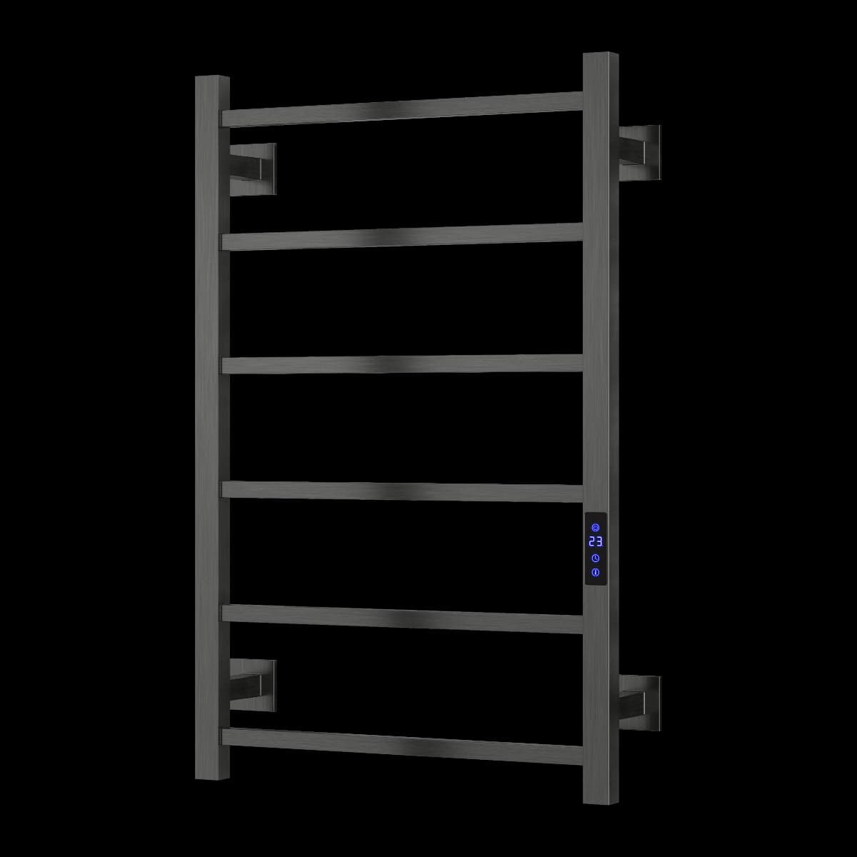 Aquarius Aquarius DigiTherm Velino Dry Electric Radiator with LCD Display 800 x 500mm / Gunmetal Grey