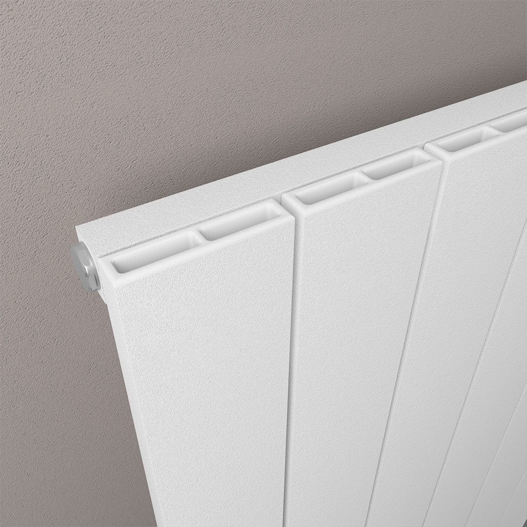 Eastbrook Panel Radiators Eastbrook Charlton Horizontal Designer Radiator in Matt White