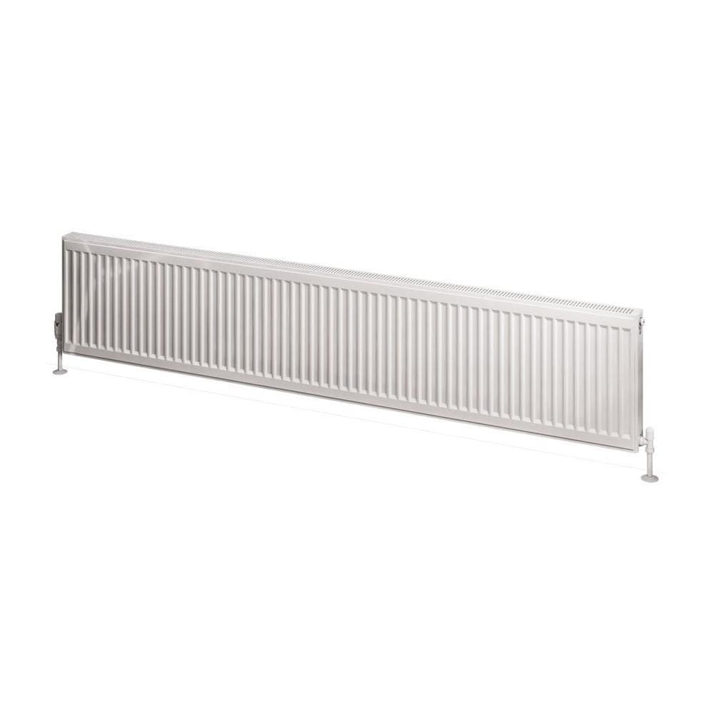 Aquarius Type 11 Compact Panel Radiator In Gloss White