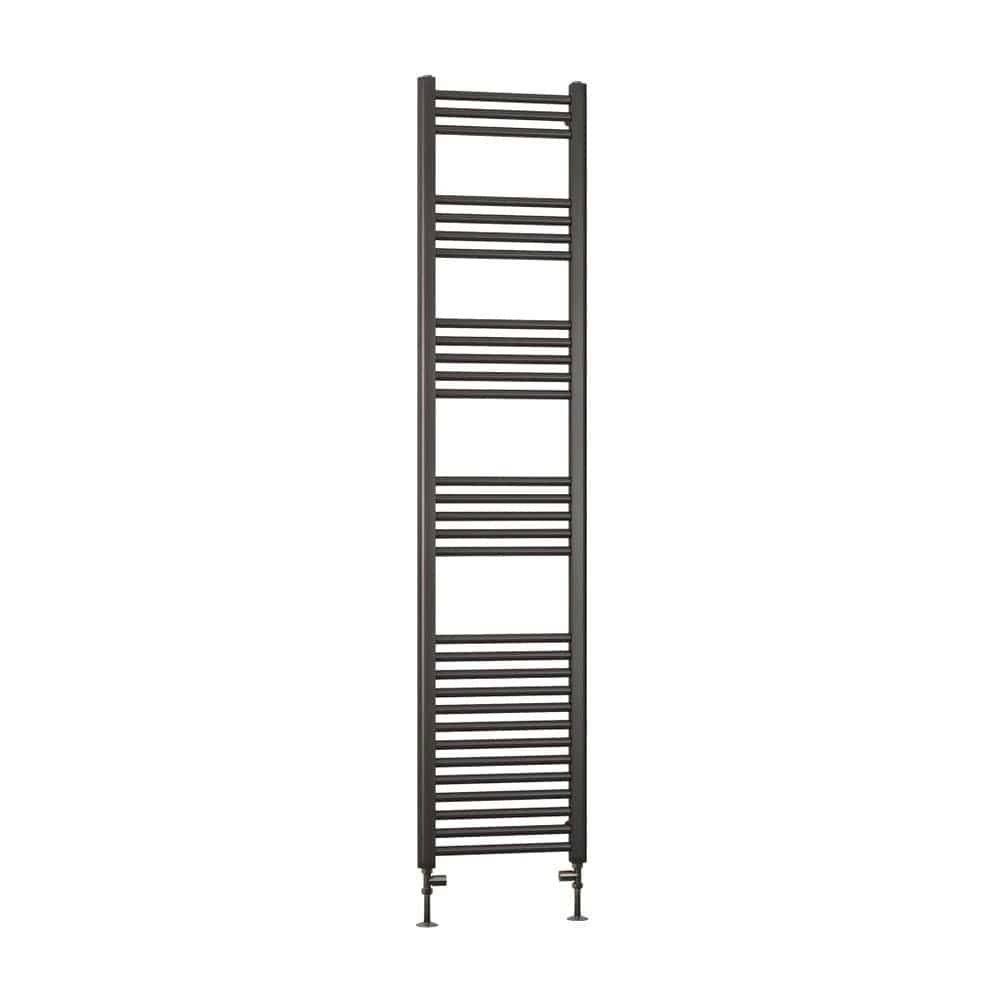 Eastbrook Wendover Straight Heated Towel Rail in Brushed Gunmetal