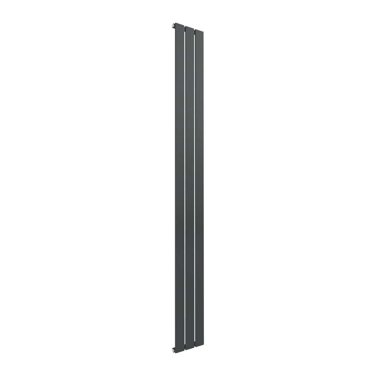 Reina Panel Radiator Reina Flat Vertical Single Panel Radiator 1800 x 218mm / Anthracite