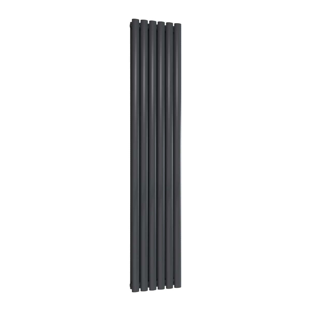 Reina Panel Radiator Reina Neva Vertical Double Panel Central Heating Radiator 1800 x 354mm / Anthracite
