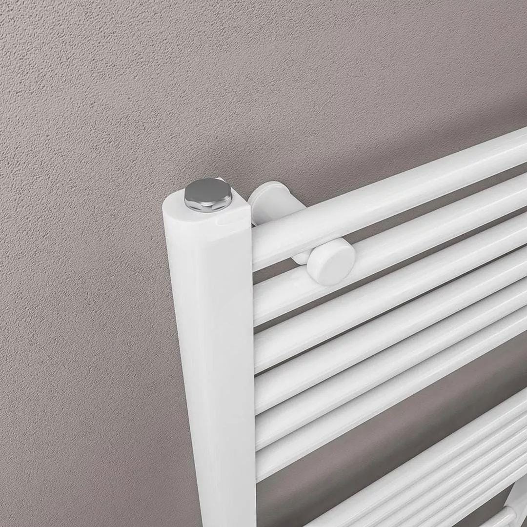 Eastbrook Ladder Rail Eastbrook Wingrave Vertical Straight Heated Towel Rail - 1600 x 400mm in Gloss White
