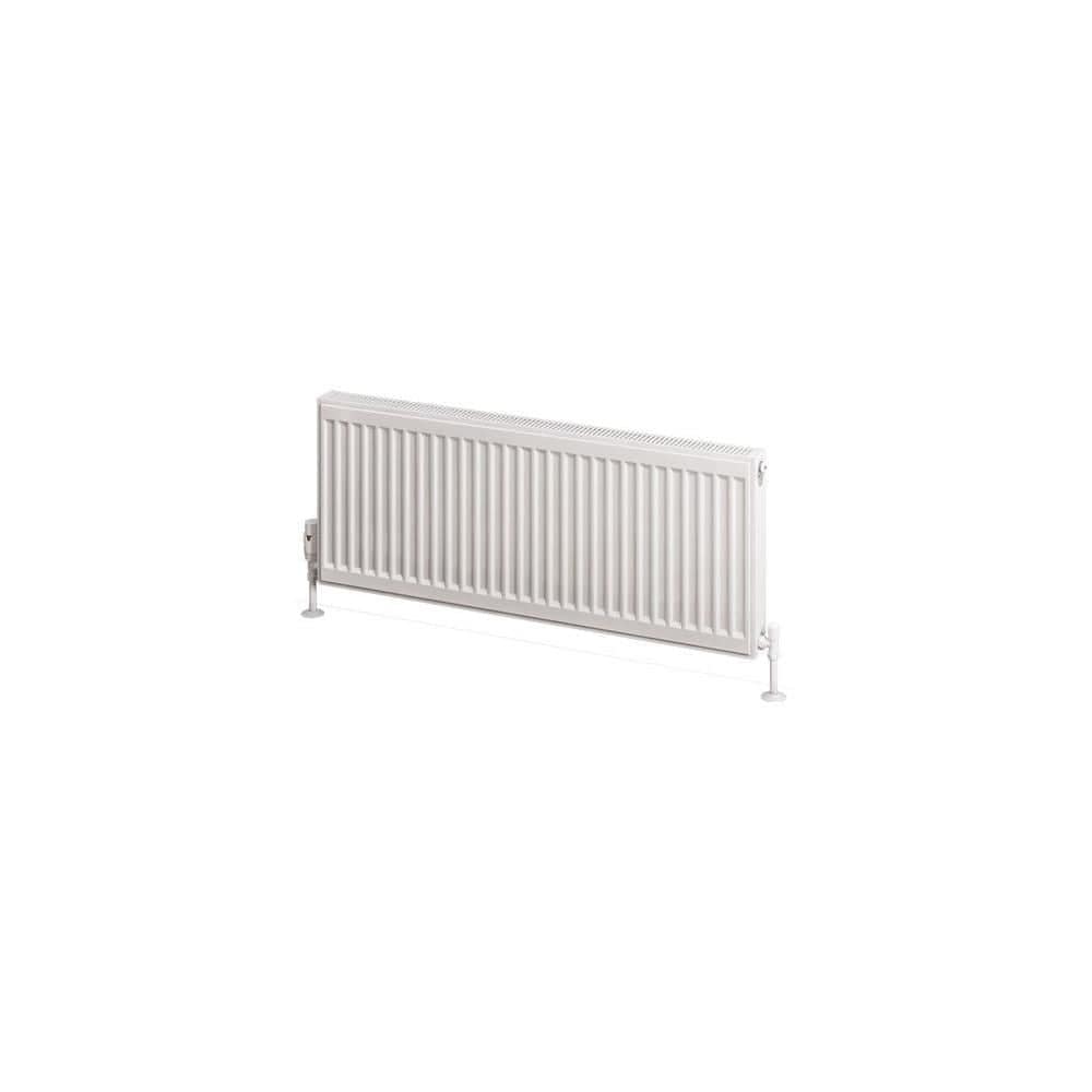 Aquarius Bathrooms Type 11 Aquarius Type 11 Compact Panel Radiator In Gloss White