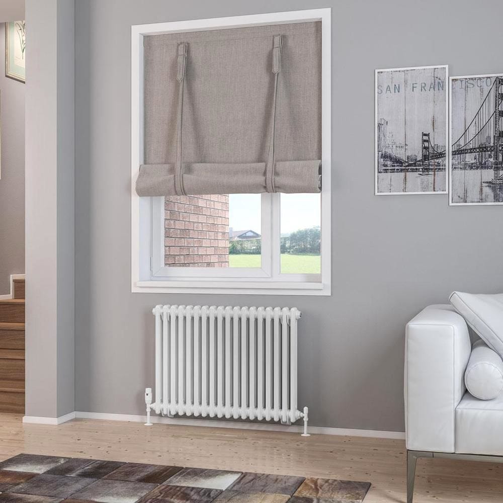 Eastbrook Rivassa Traditional 2 Column Radiator in Gloss White